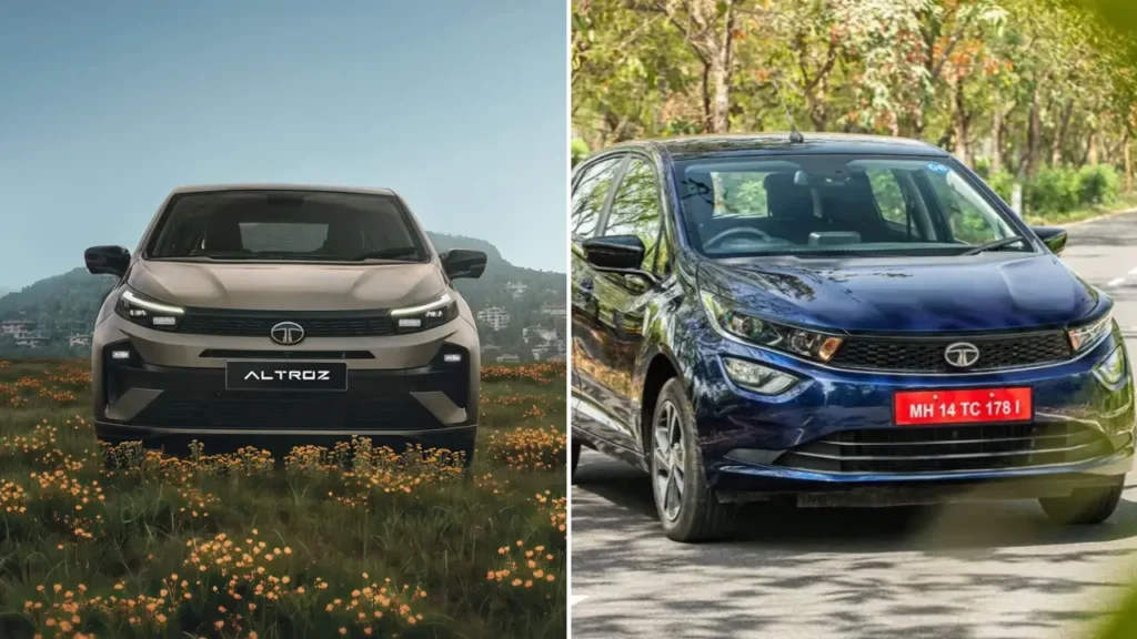 2025 Facelift Altroz vs Old Altroz
