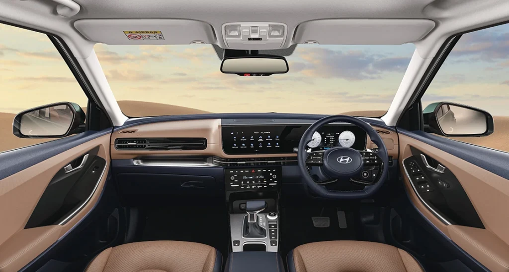 Hyundai alcazar inside