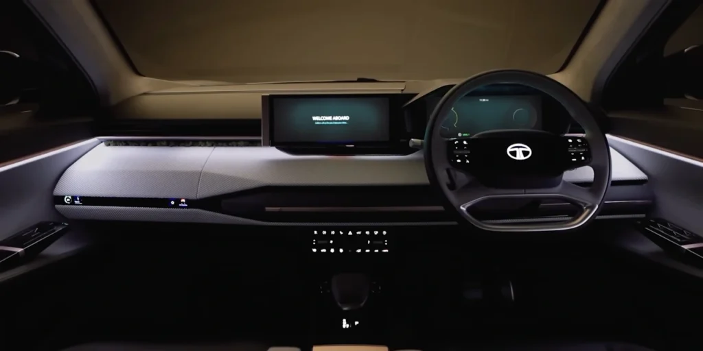 Tata sierra.ev interior
