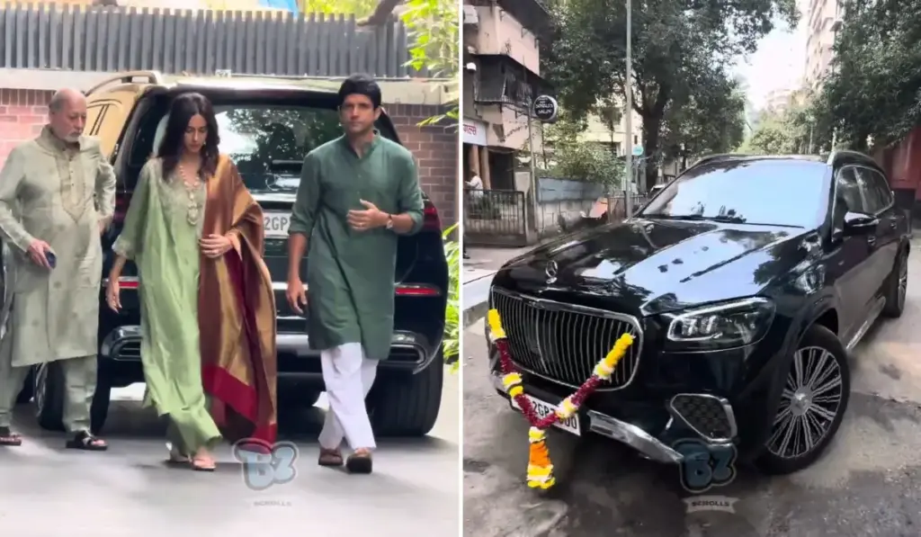 Farhan akhtar buys mercedes maybach gls600