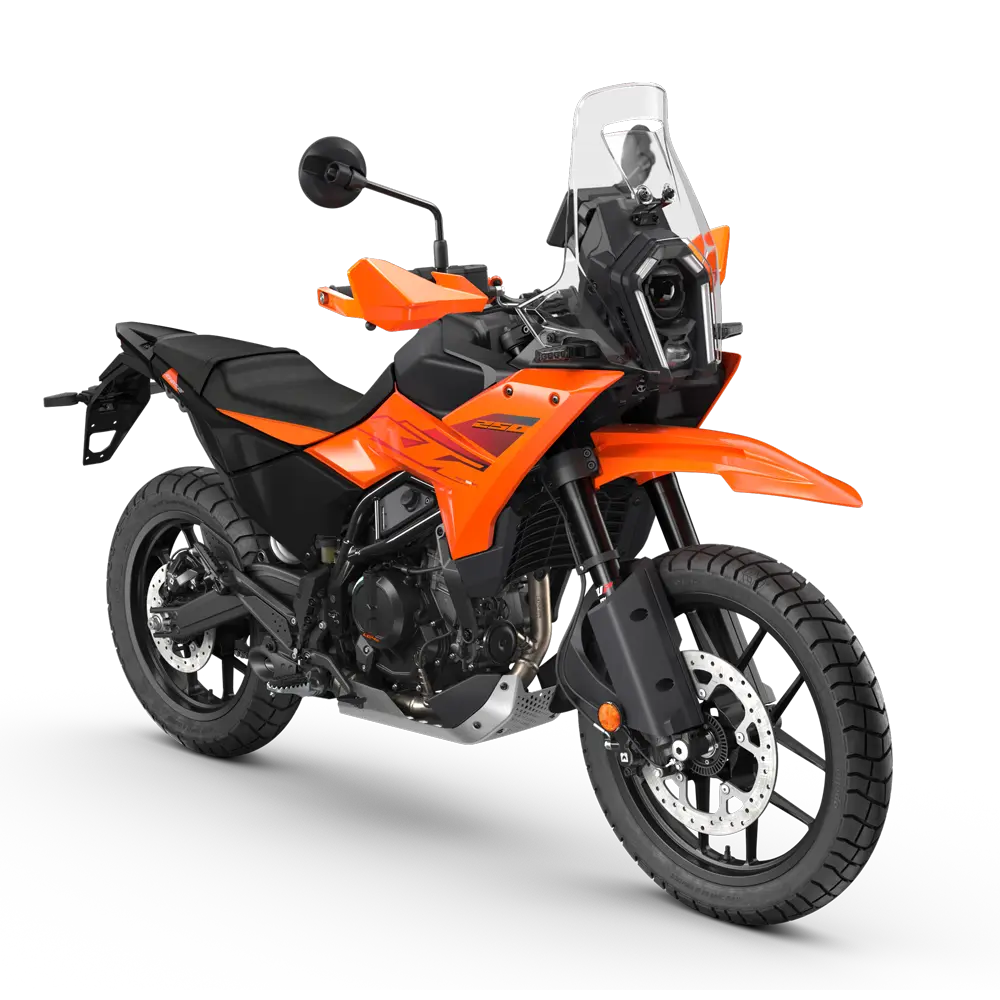 2025 KTM 250 Adventure Front side profile