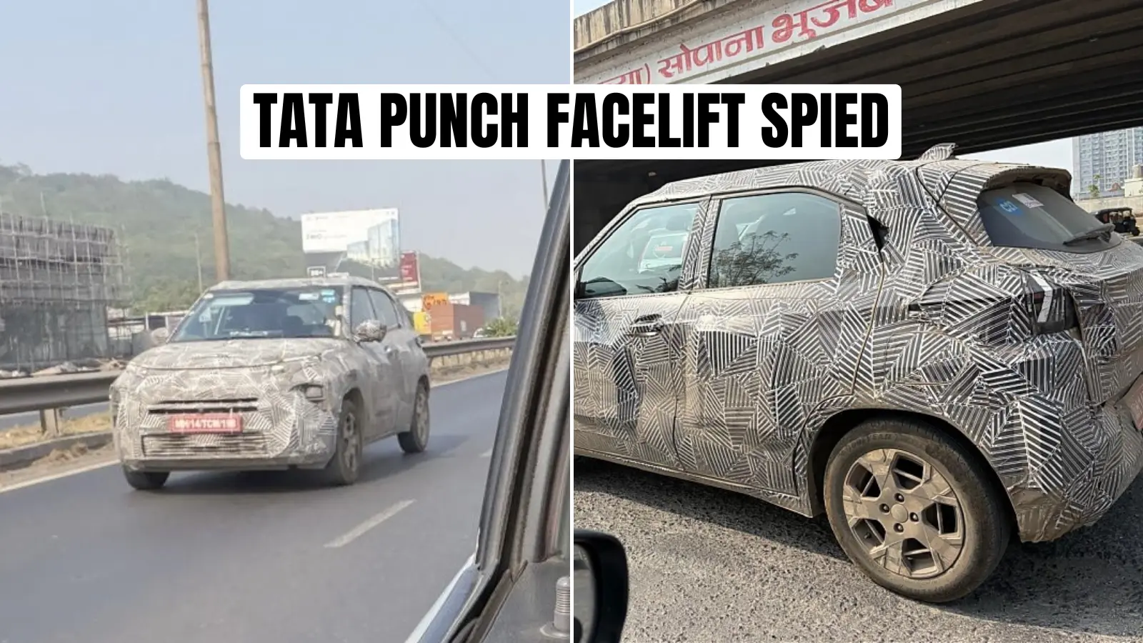 2026 Tata Punch Facelift Spied With New LED Look