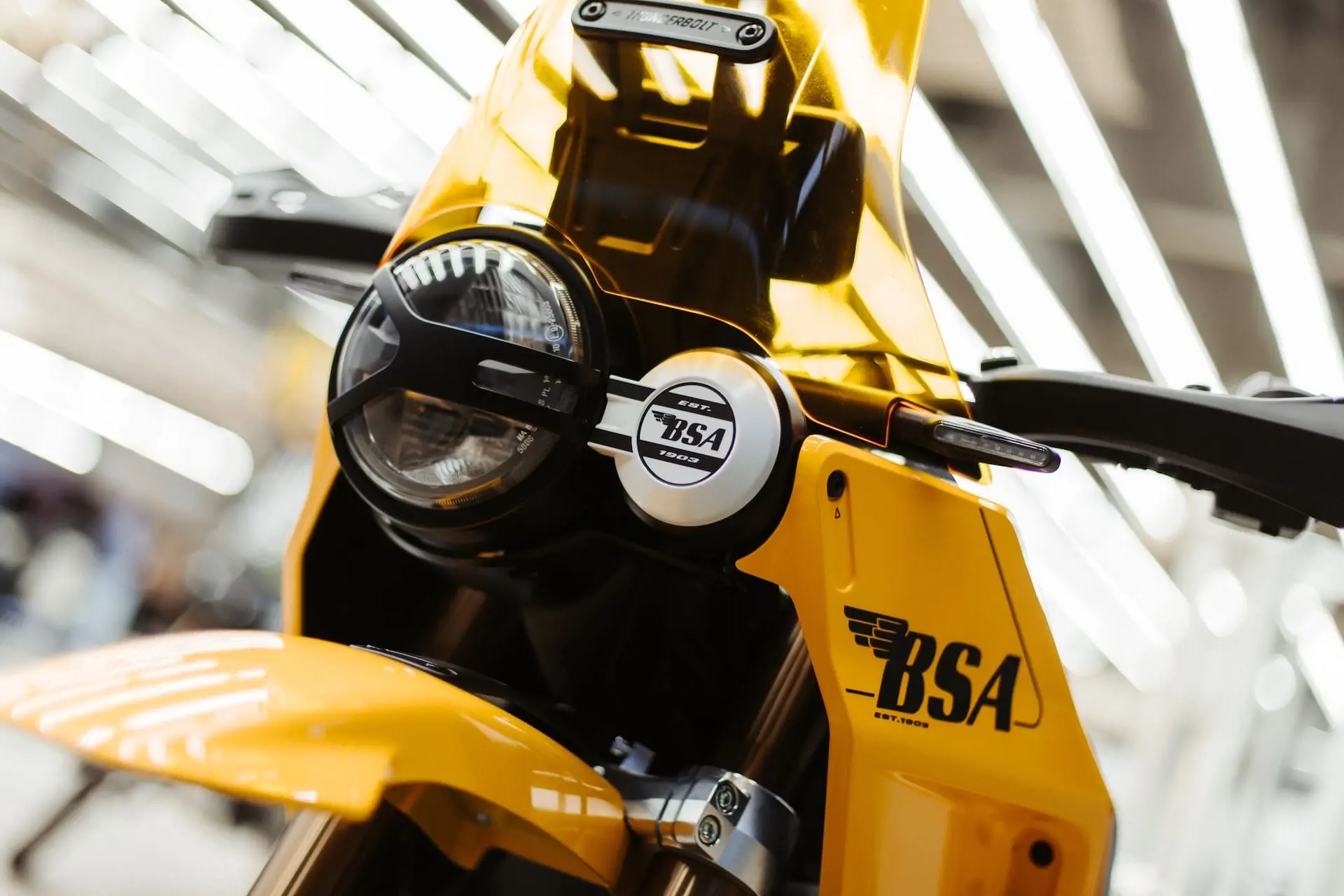 BSA Thunderbolt Headlight