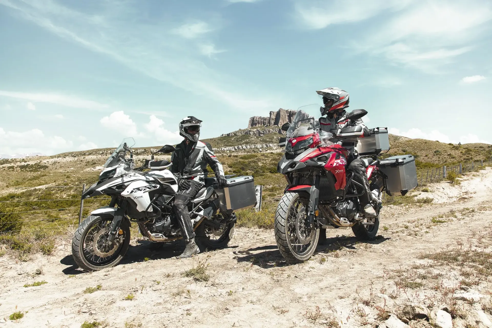 Benelli TRK 502X off road buddy