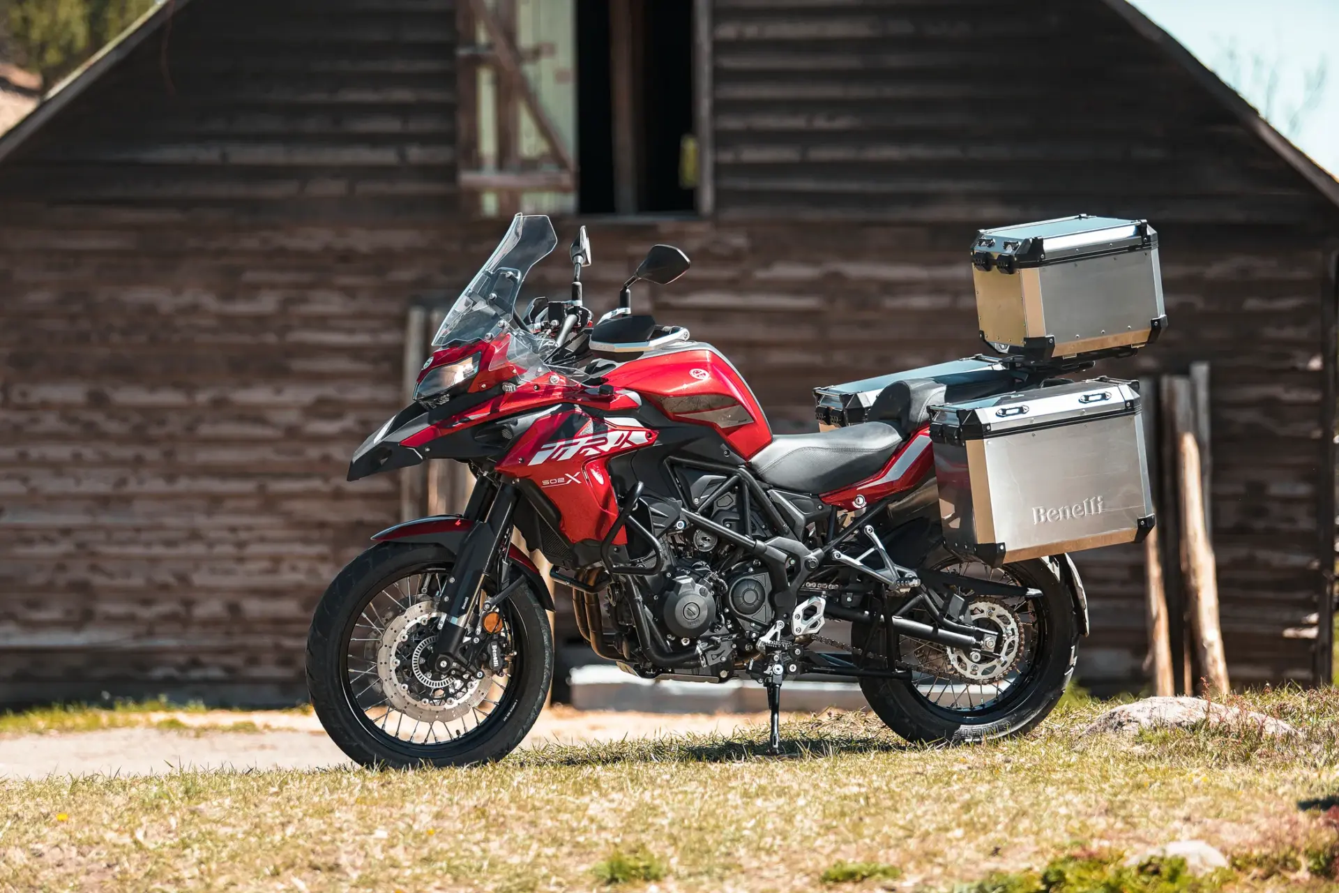 Benelli TRK 502X side profile