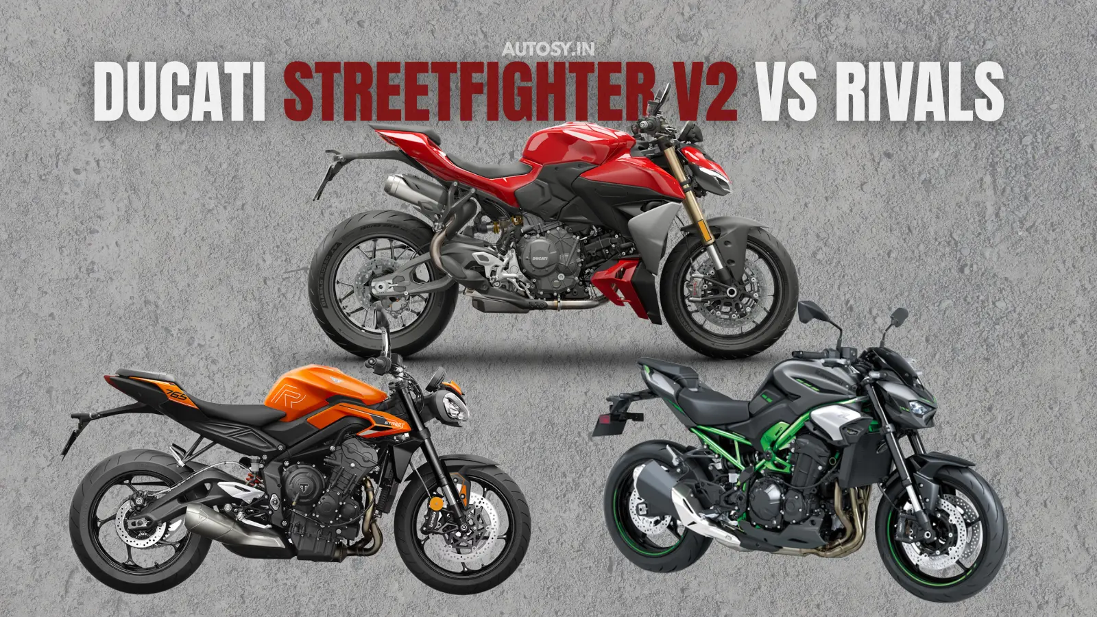 Ducati Streetfighter V2 vs Rivals