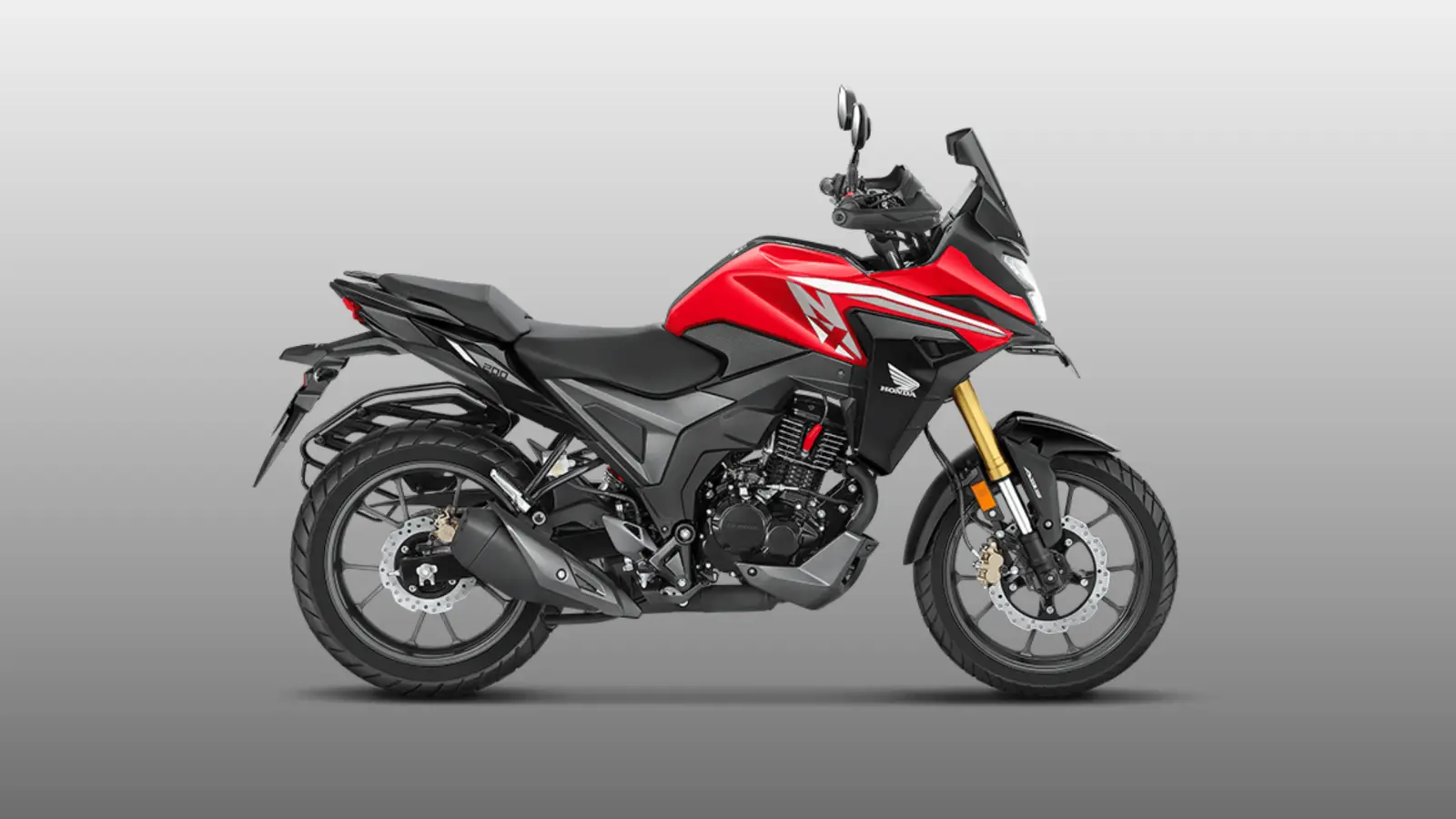 Honda NX 200 Radiant Red Metallic