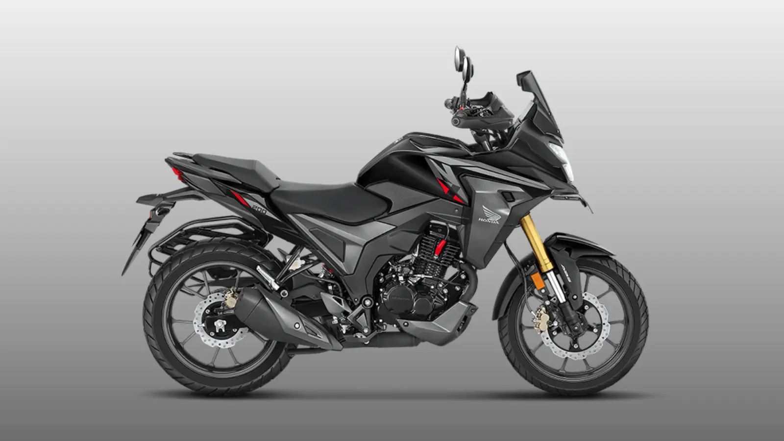 Honda NX200 Pearl Igneous Black