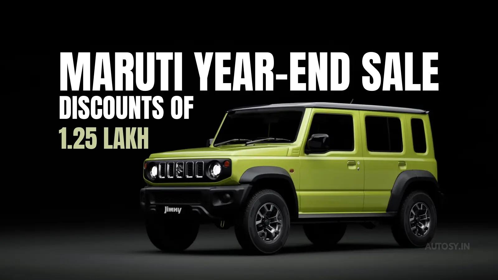 Maruti Suzuki Nexa Year End Sale