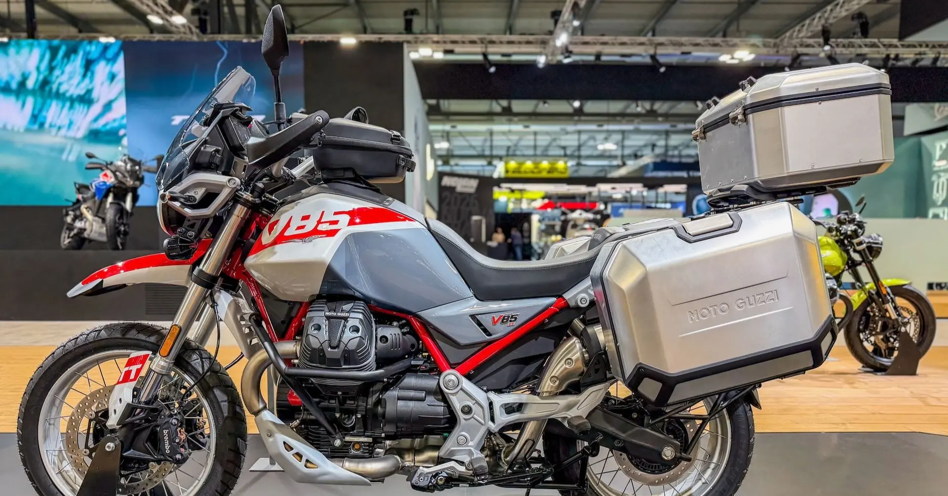 Moto Guzzi Refreshes Its Lineup with Stunning New Colours at EICMA