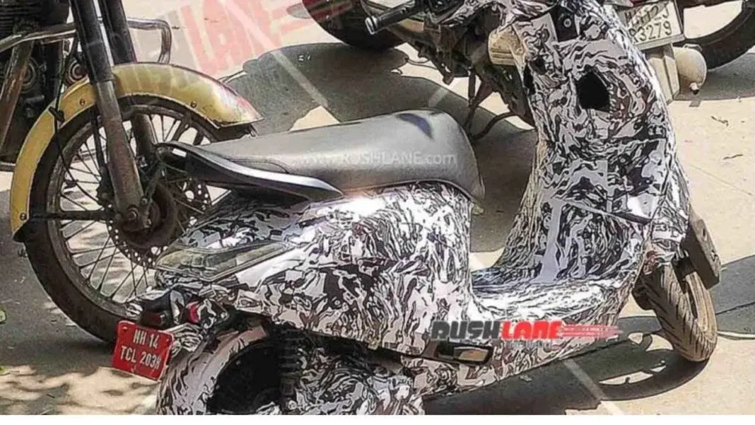 New Gen Bajaj Chetak spy shot