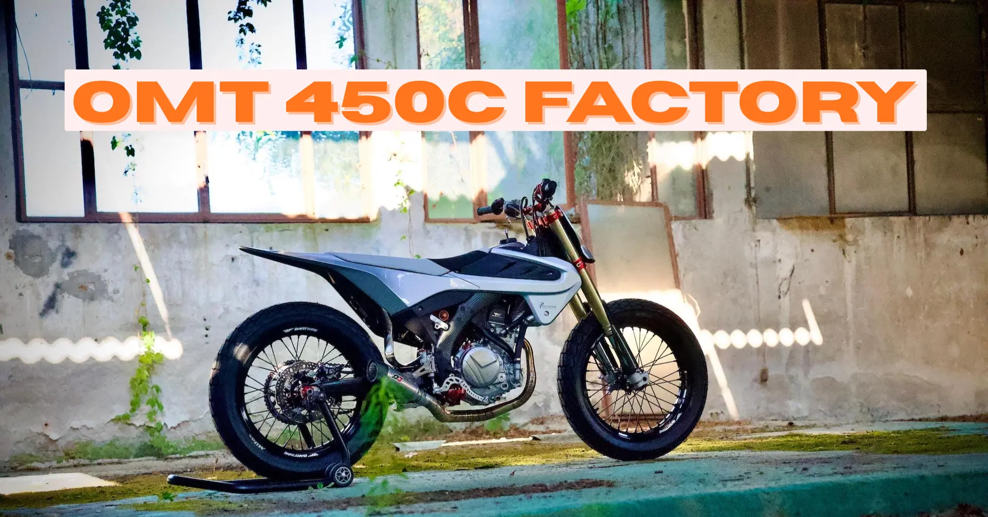 OMT 450c Factory Debuts with World First DAST Frame Tech