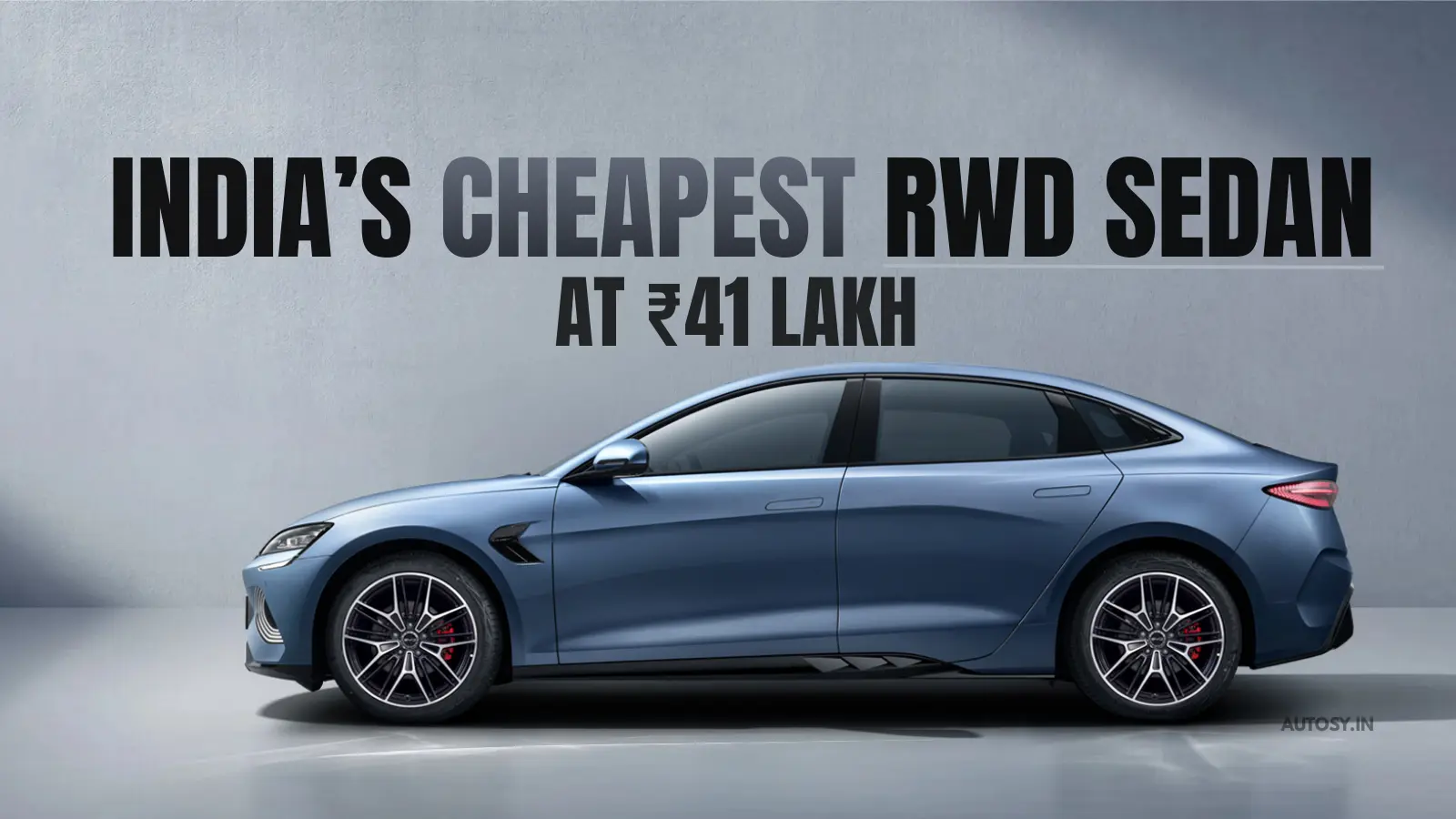RWD Sedans in India The Lowest Priced Model Starts at ₹41 Lakh