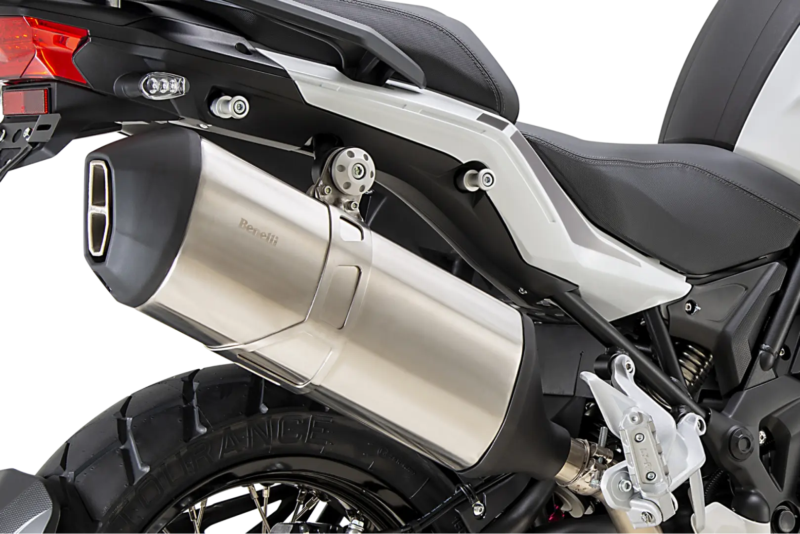 TRK 502X Exhaust system