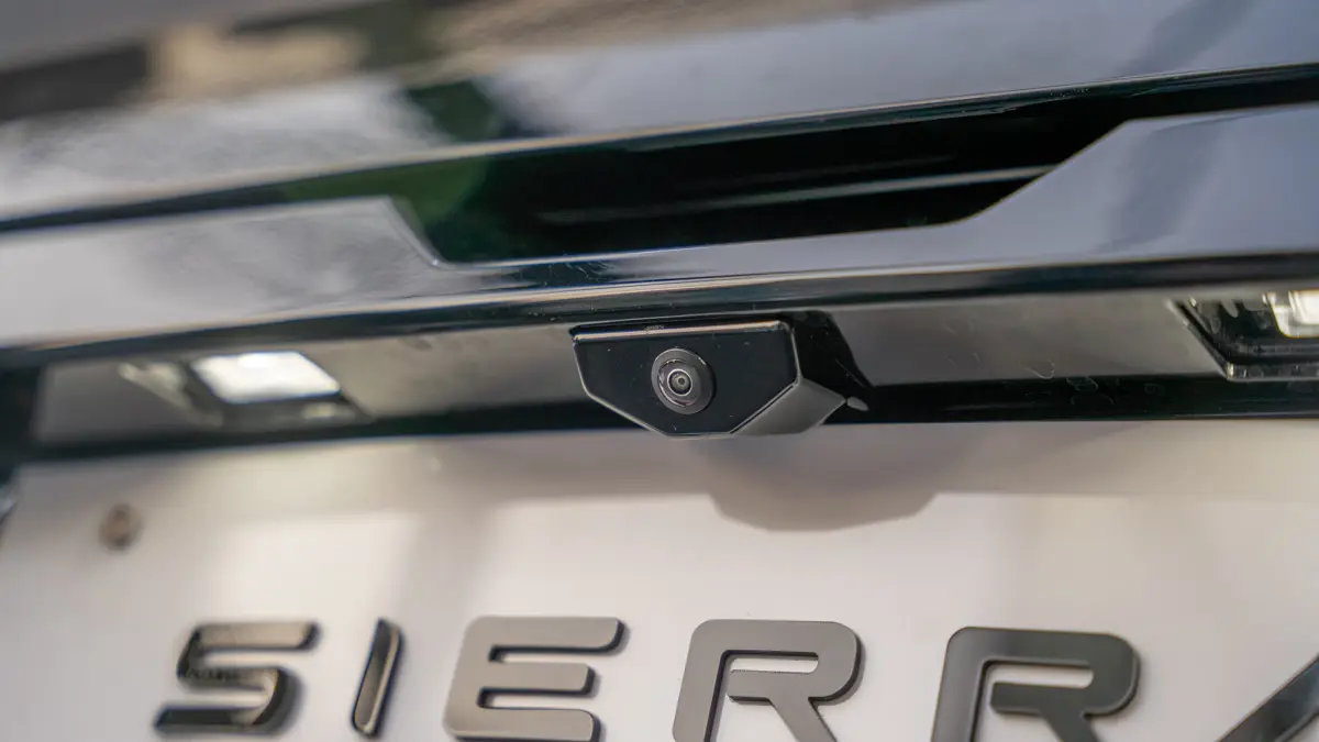 Tata Sierra back camera