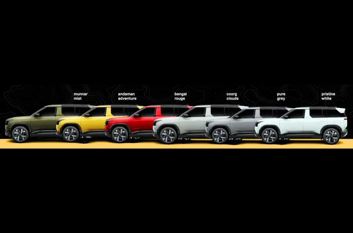 Tata motors sierra color options