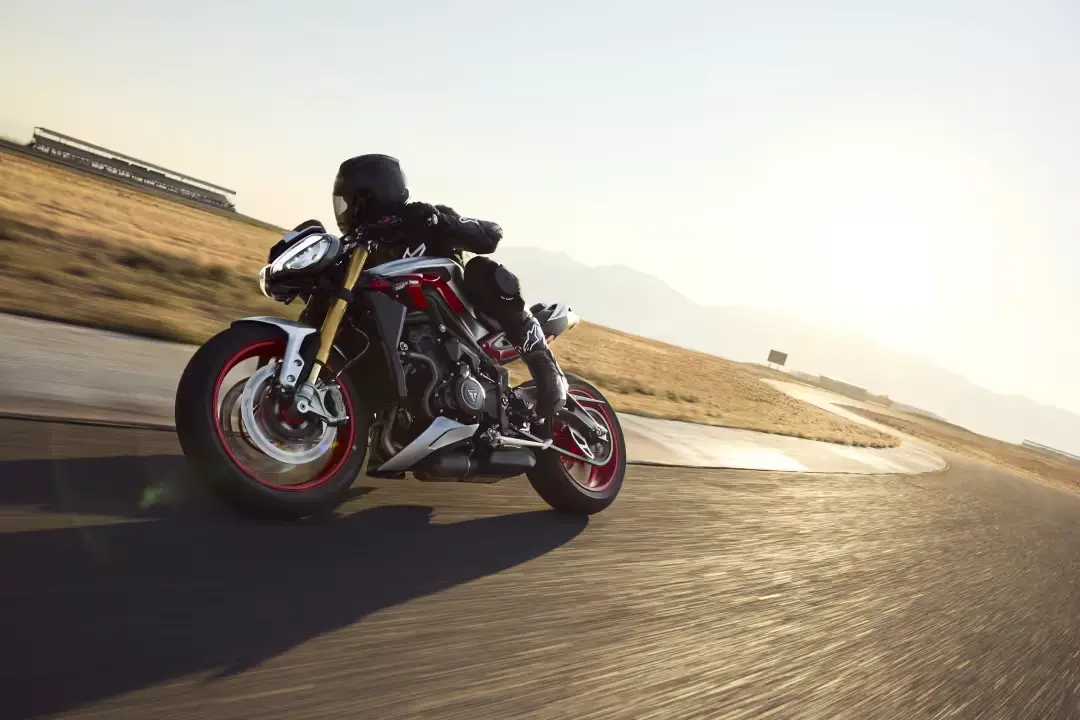 Triumph Street Triple 765 RX on Track