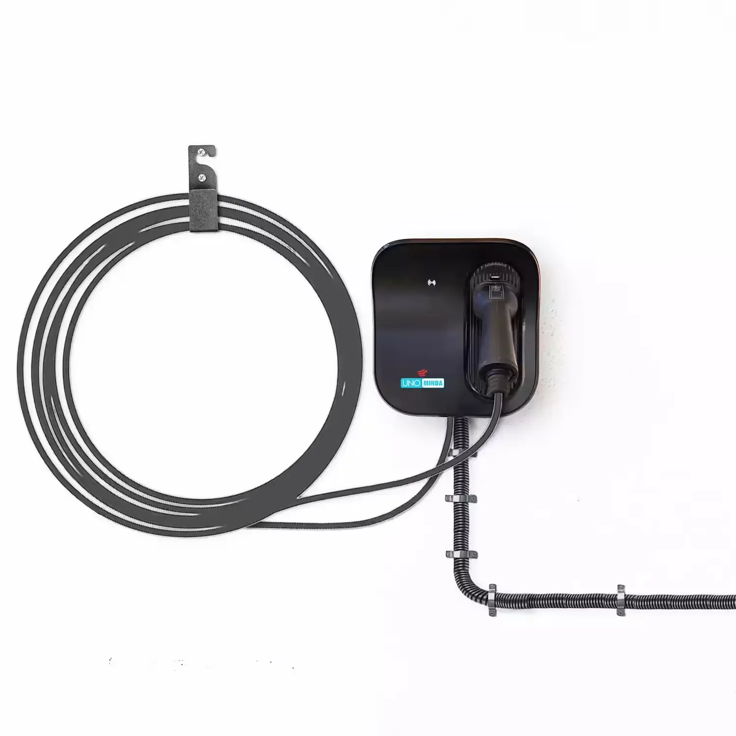 Uno Minda Launched Portable ev wall charger