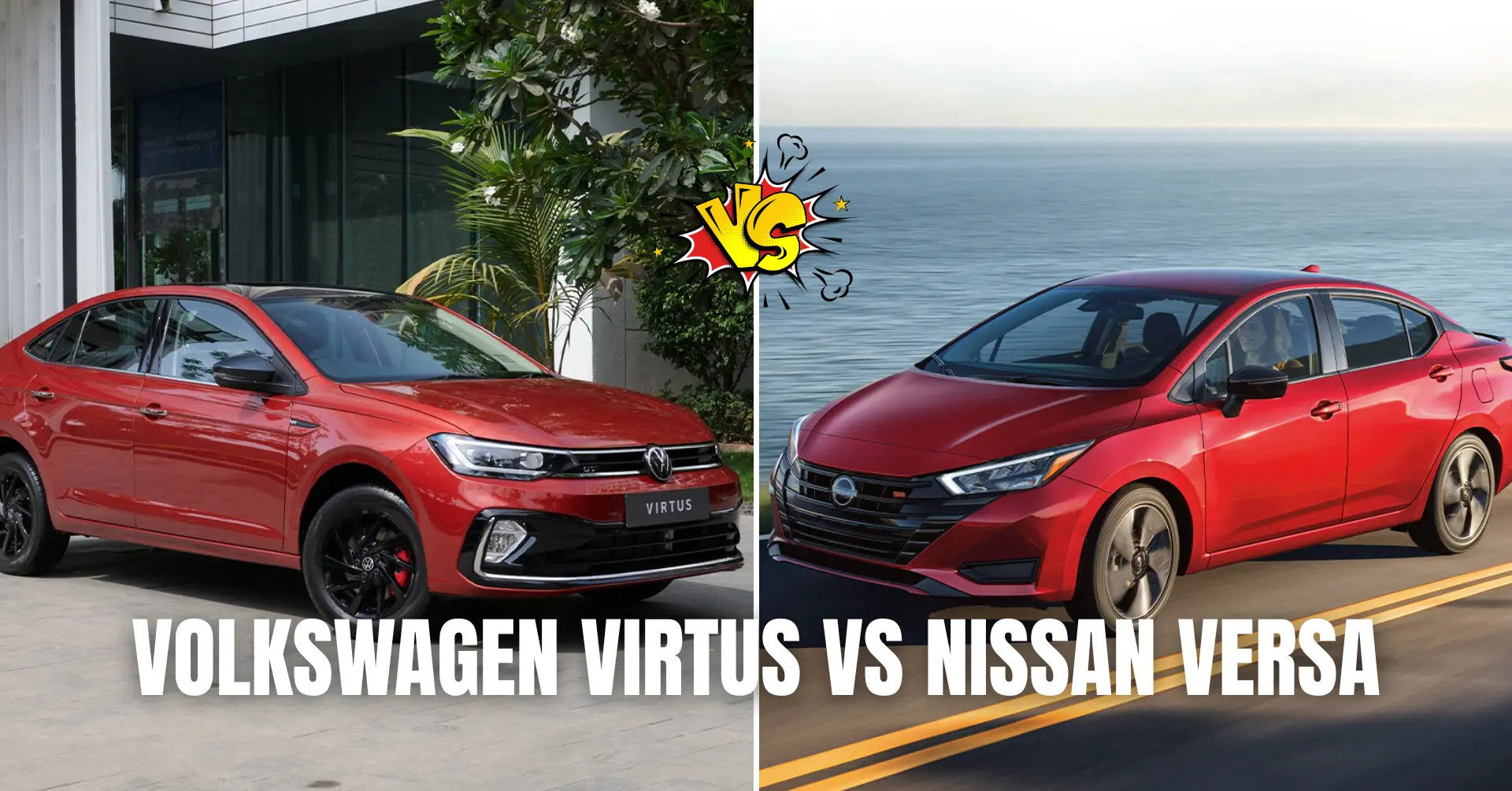 Volkswagen Virtus vs Nissan Versa