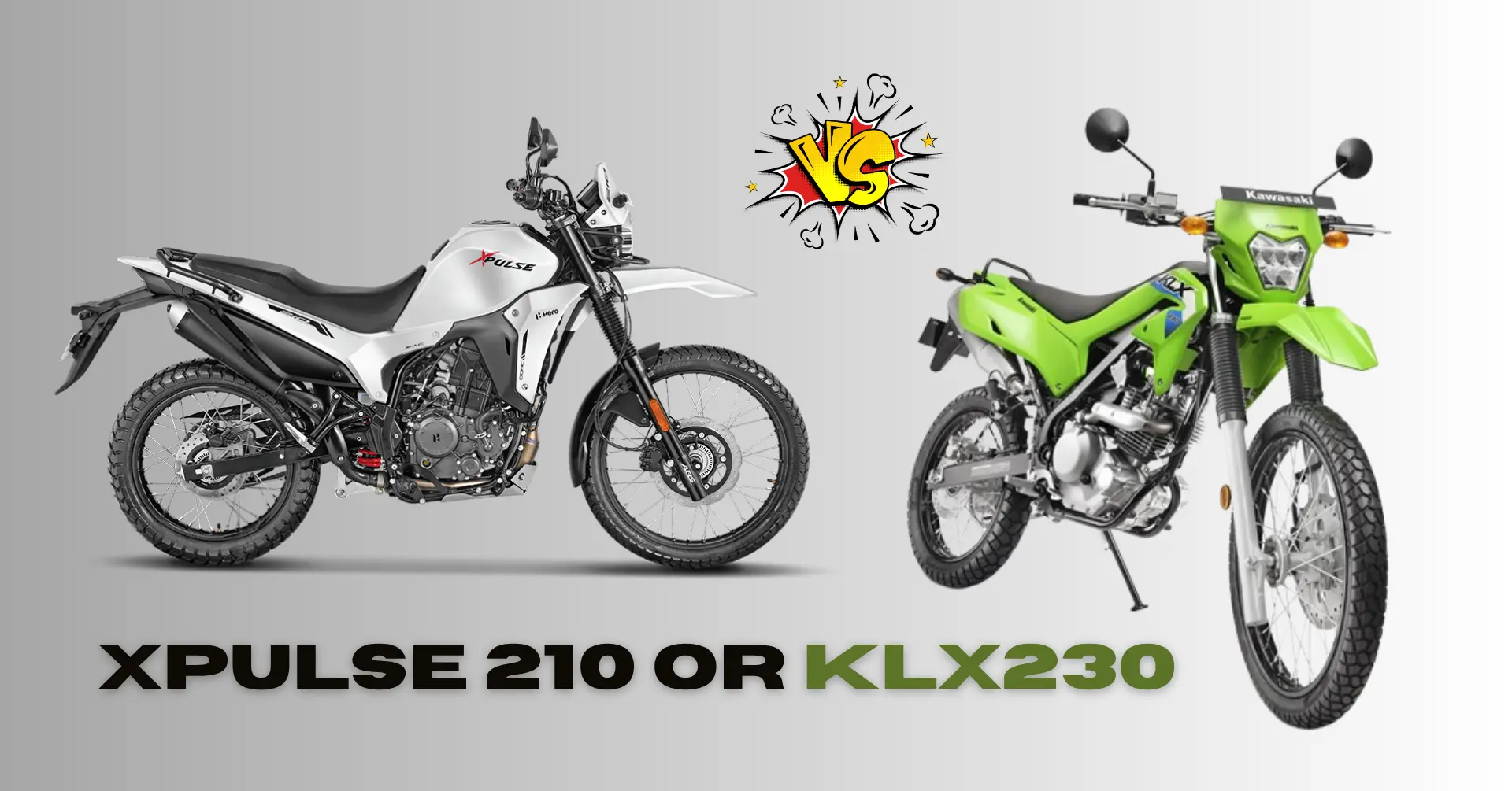XPulse 210 or KLX230 – Best Adventure Bike Under 2 Lakh