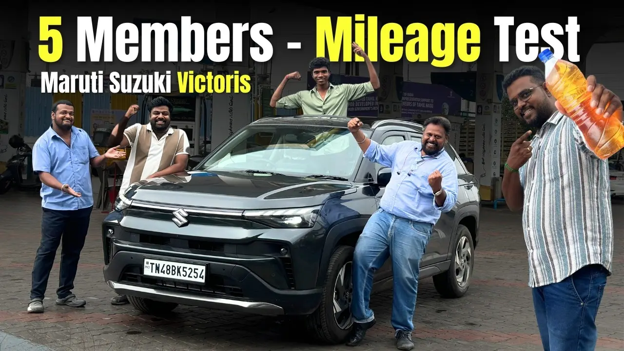 2025 Maruti Suzuki Victoris Mileage Test