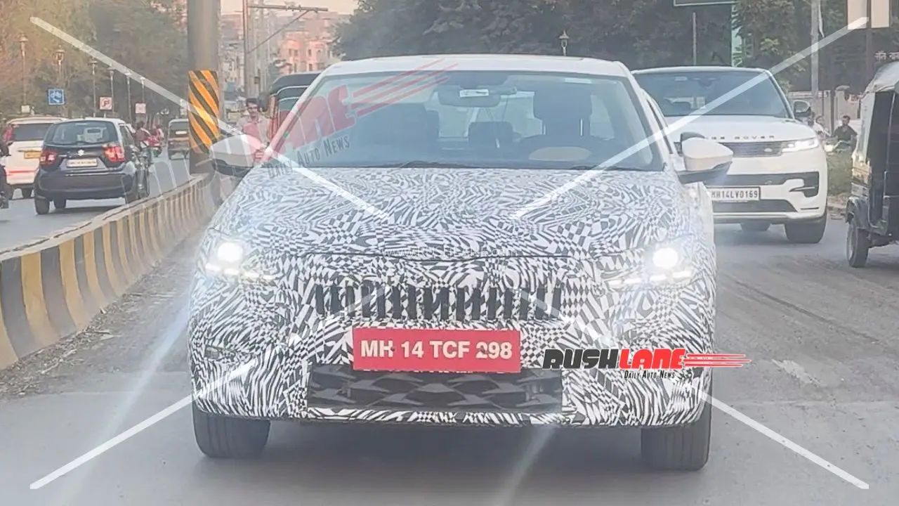 2026 Skoda Slavia Facelift Spied