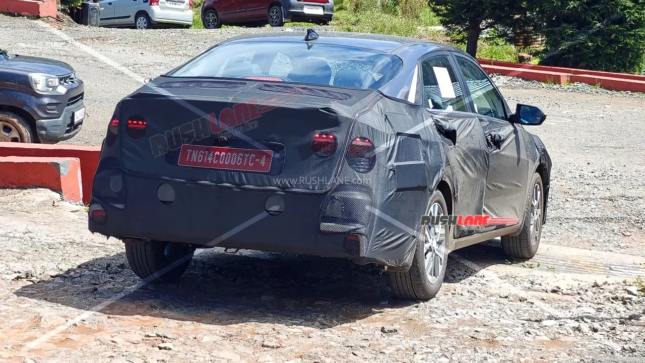 2026 hyundai verna facelift spied testing india