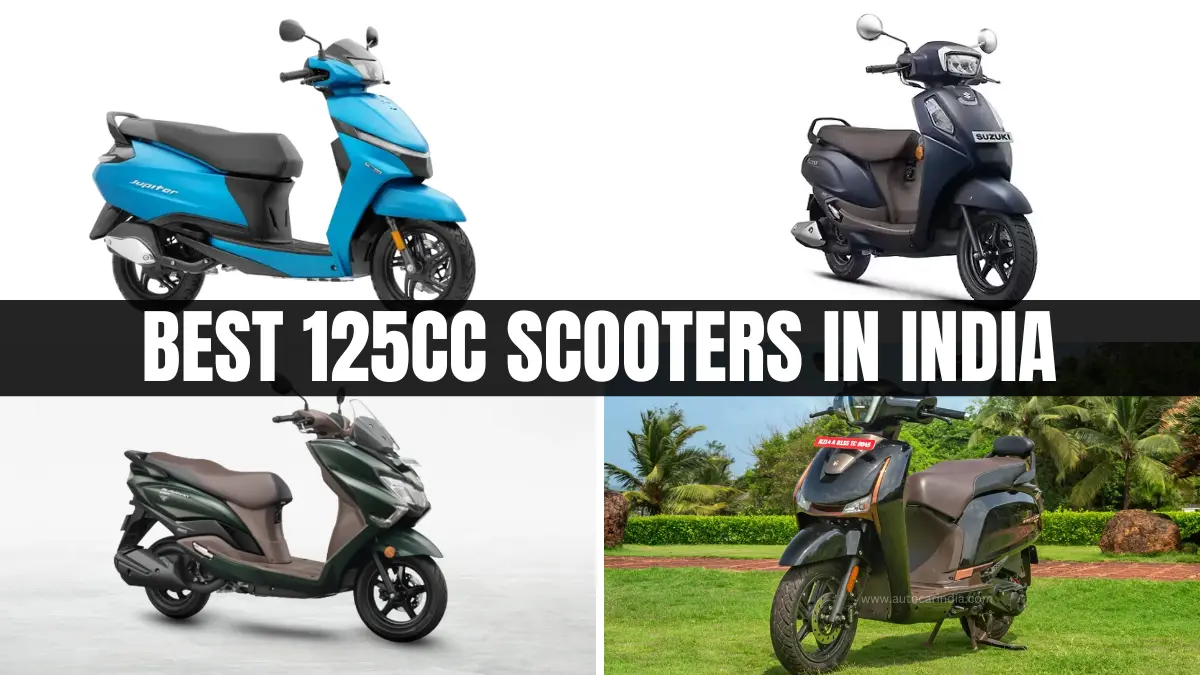 Best 125cc Scooters in India