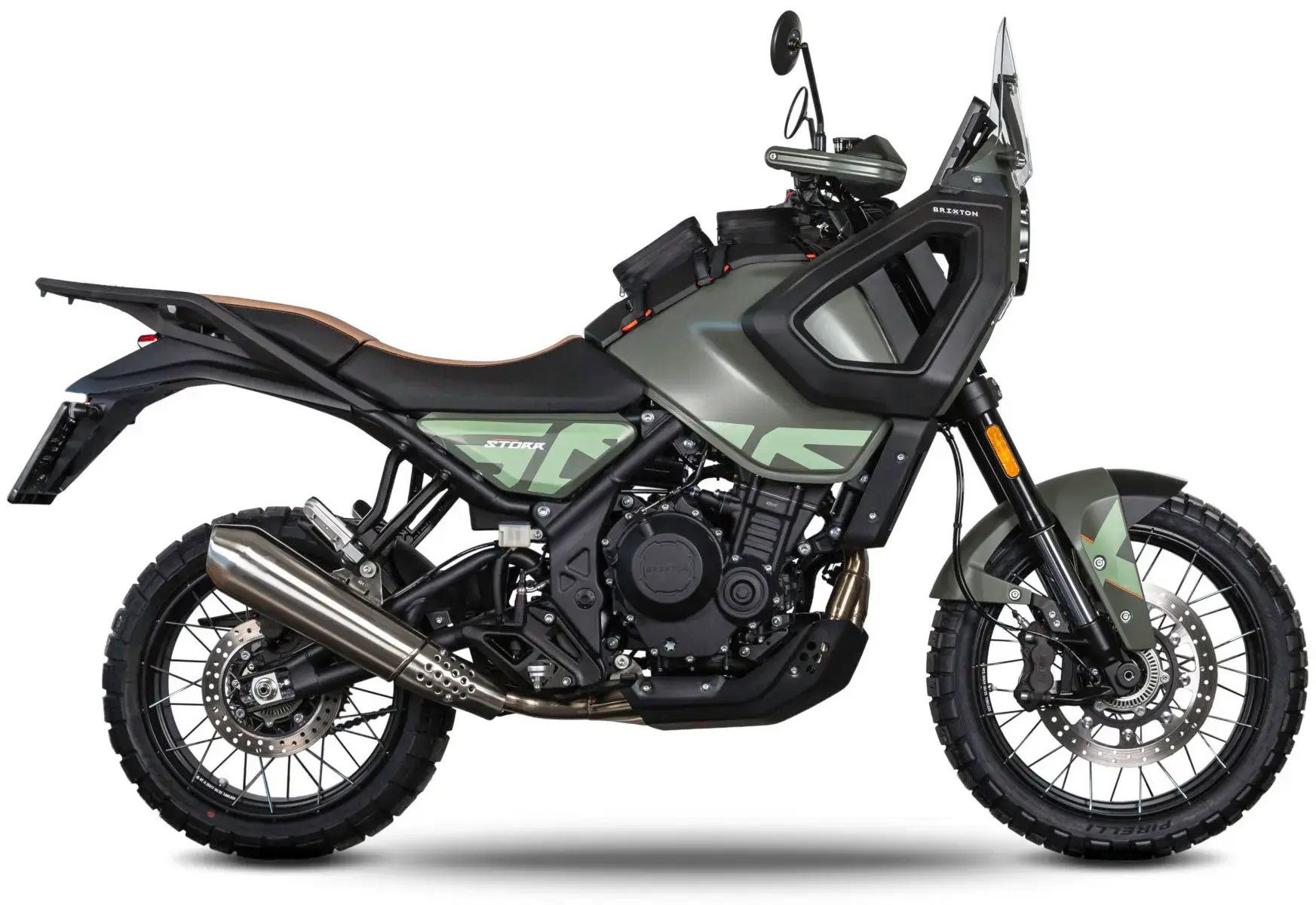 Brixton Storr 500 green side right