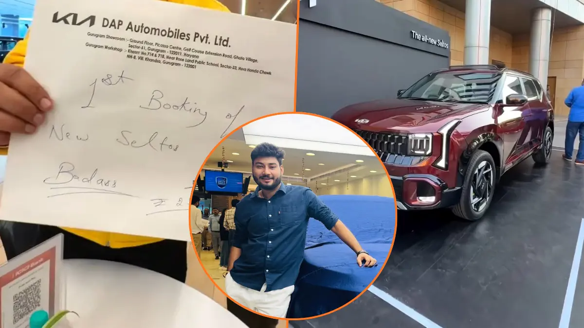 Early Kia Supporter Arun Panwar Secures First Booking of New Gen Seltos