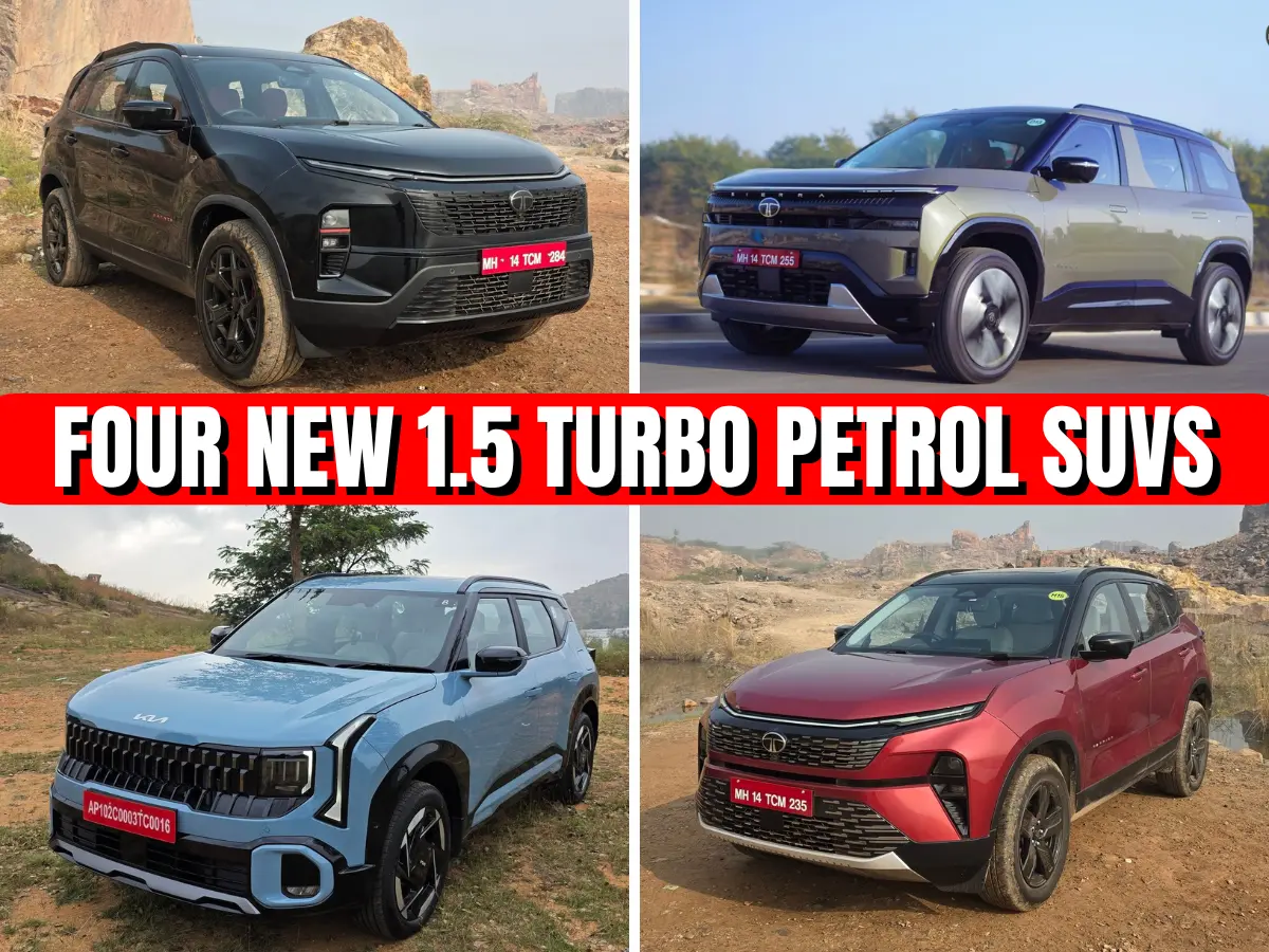 Four New 1.5 Turbo Petrol SUVs