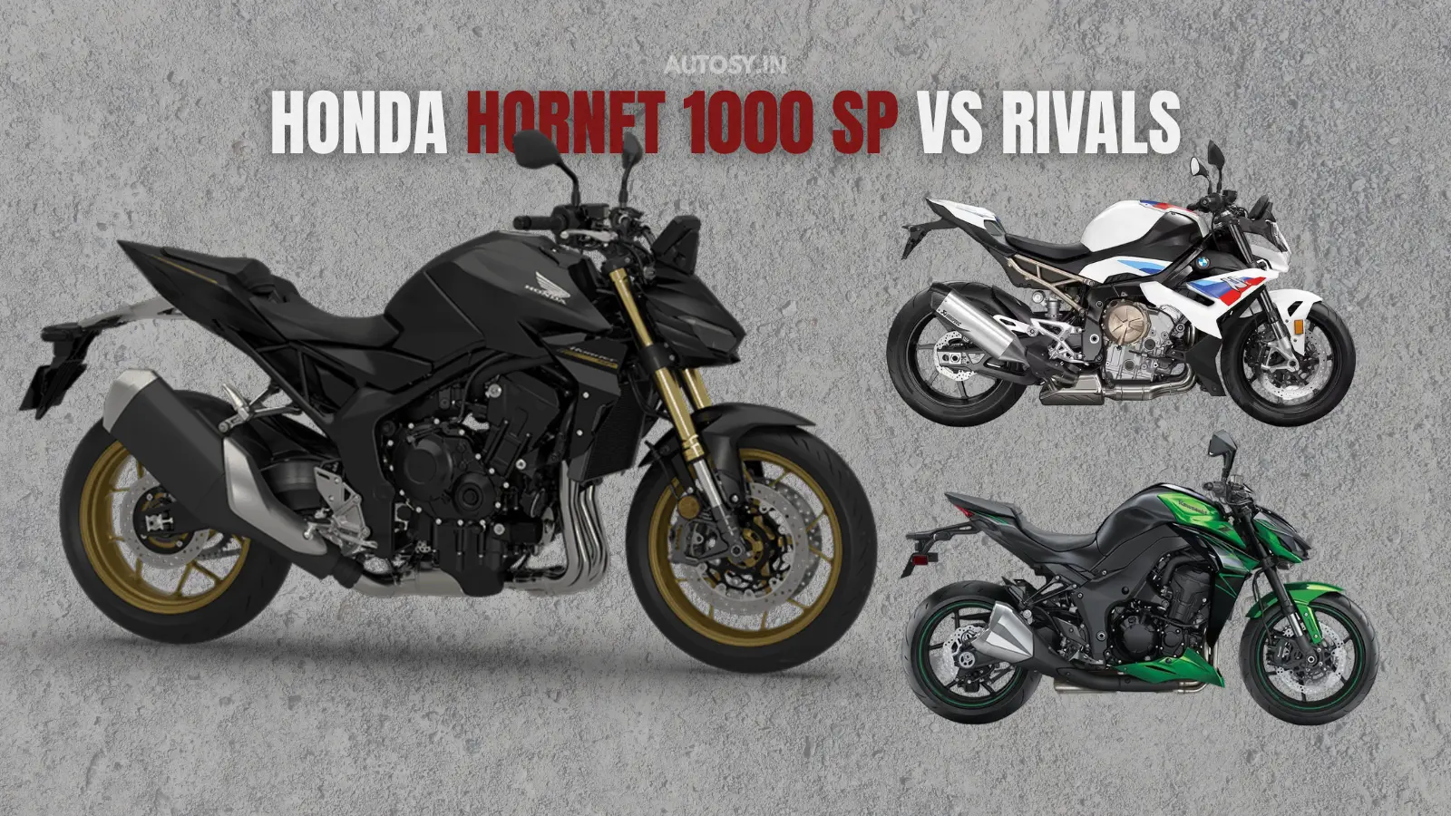 Honda Hornet 1000 SP vs Rivals