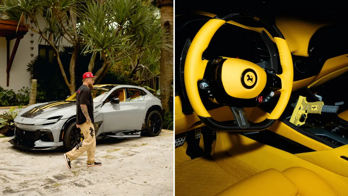 Jake Paul’s Ferrari Purosangue