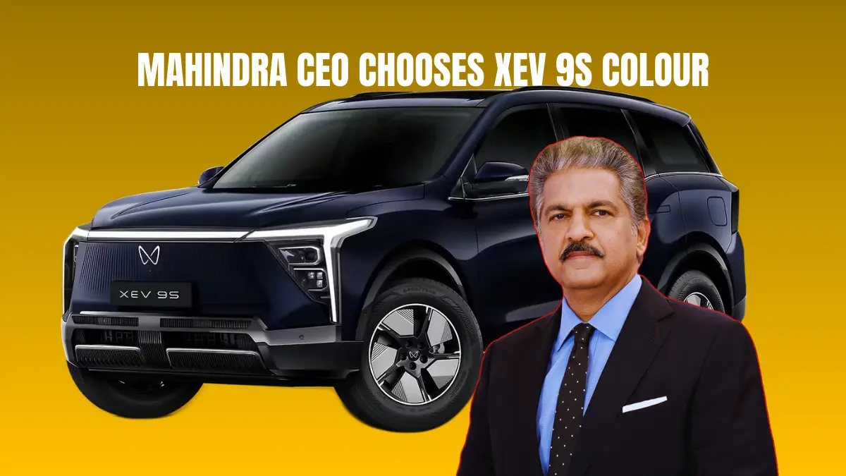 Mahindra CEO Chooses XEV 9S Colour, Fans Approve the Black Beast