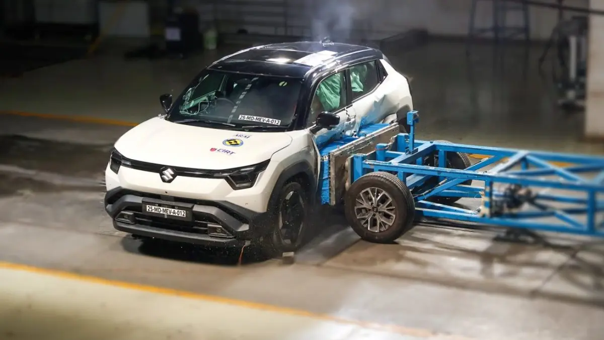 Maruti e Vitara Gets 5 Star Bharat NCAP Safety Rating