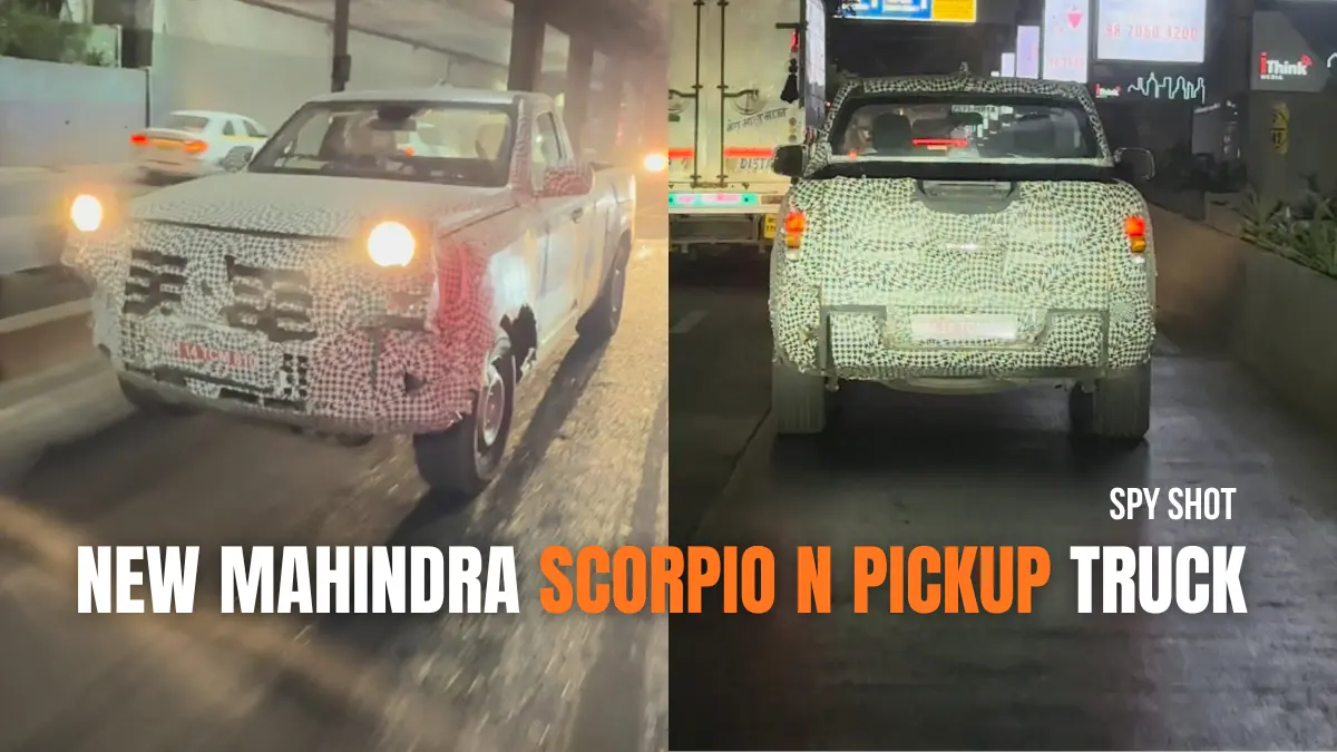 New Mahindra Scorpio N Pickup Truck