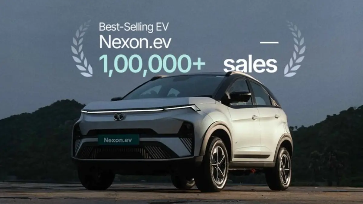 Tata Nexon.ev Becomes India’s First EV to Cross 1 Lakh Sales