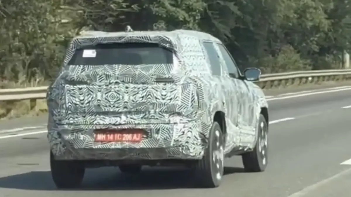 Tata Sierra EV Spotted Again
