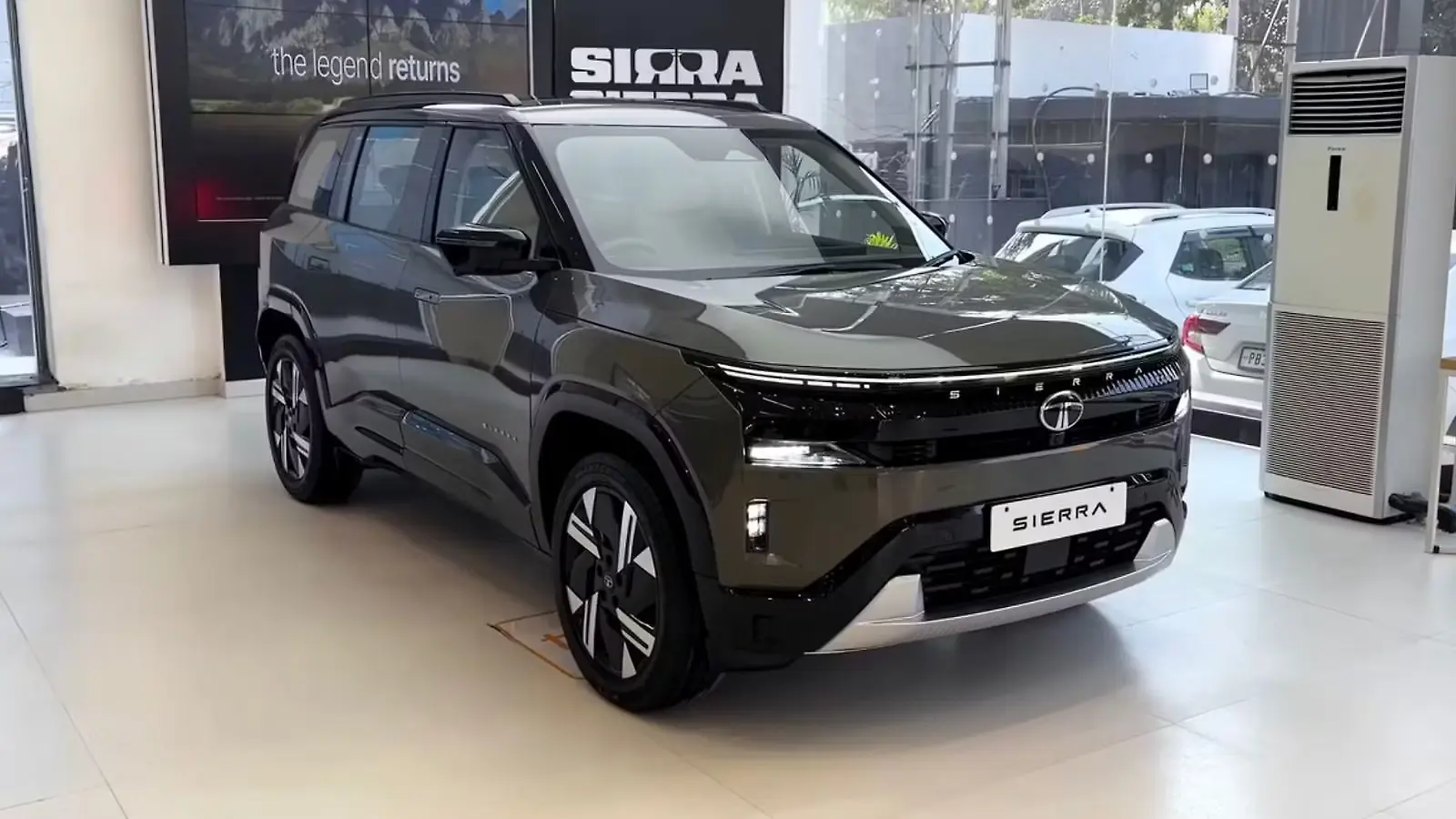 Tata sierra exterior right front three quarter