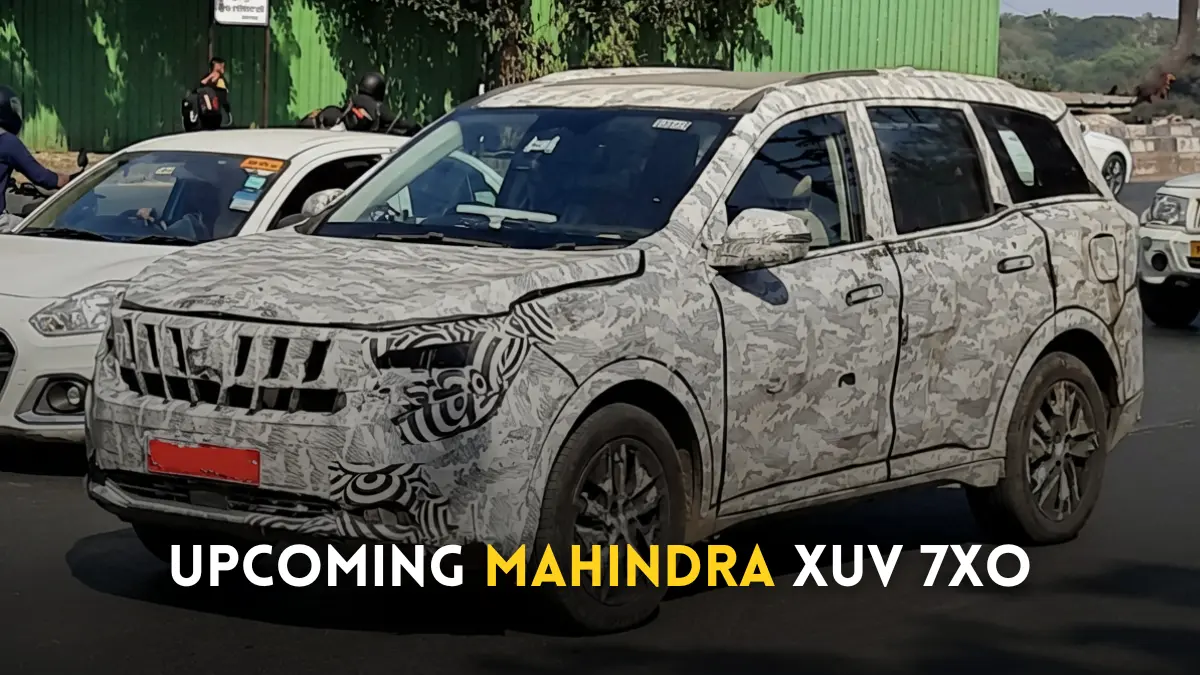 Upcoming Mahindra XUV 7XO