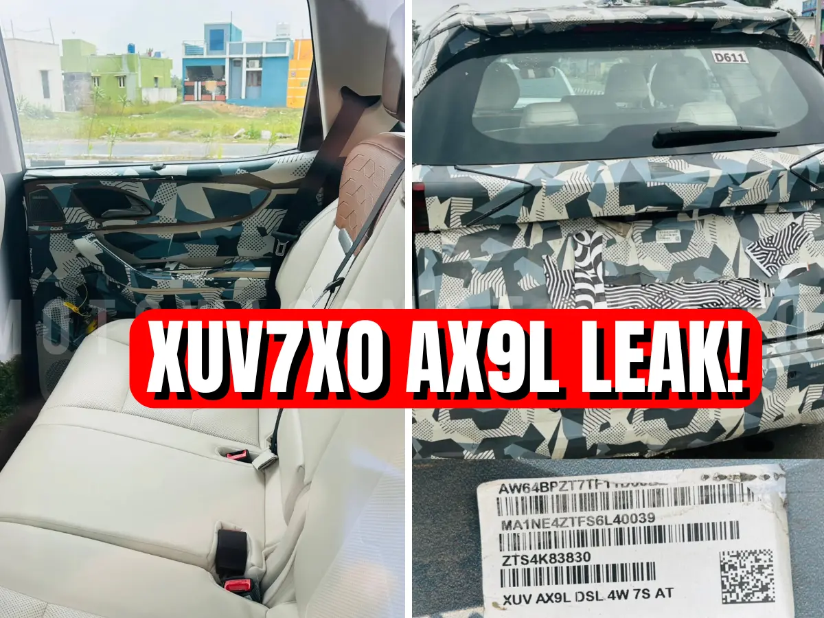 XUV7XO AX9L Leak