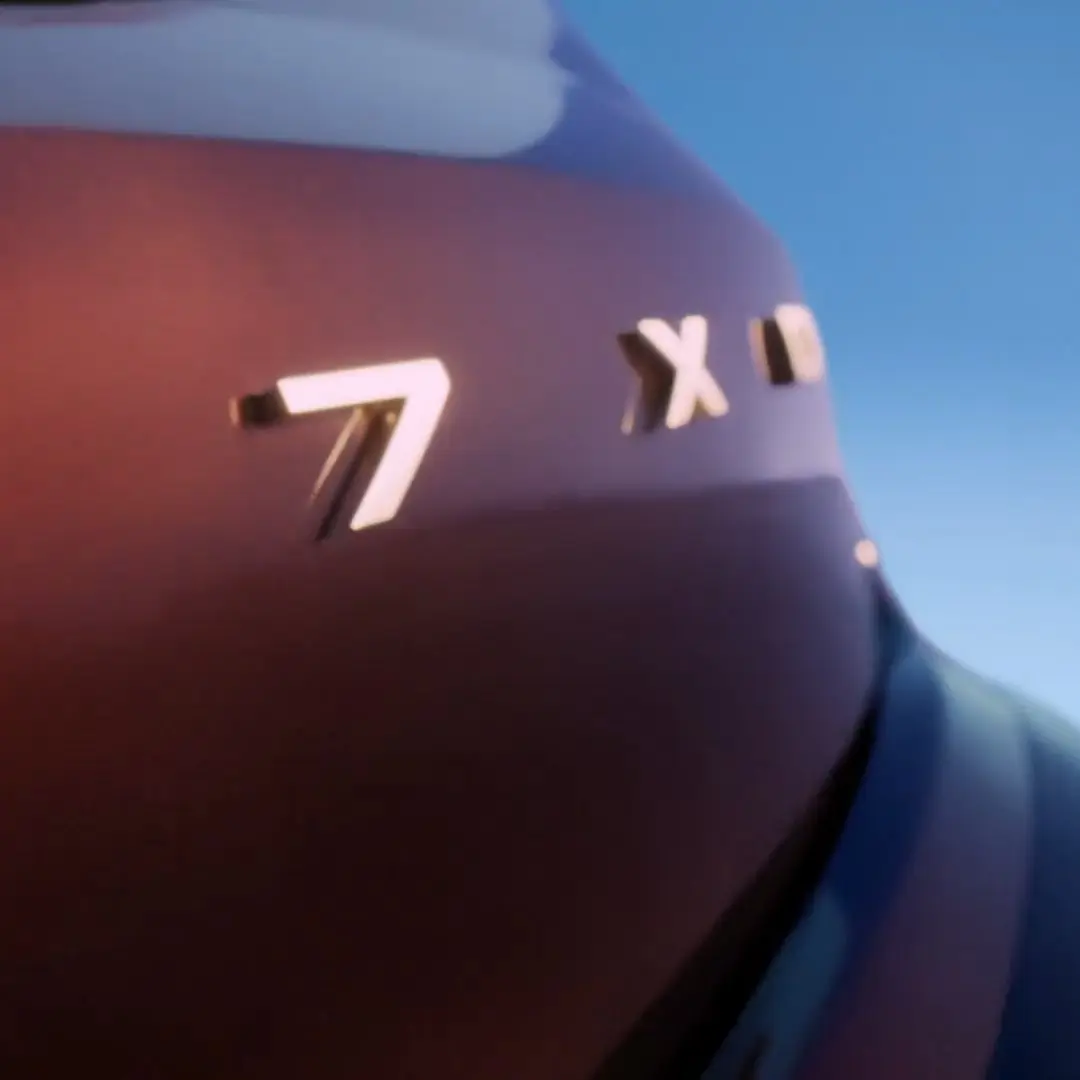 Back badging of 7X0