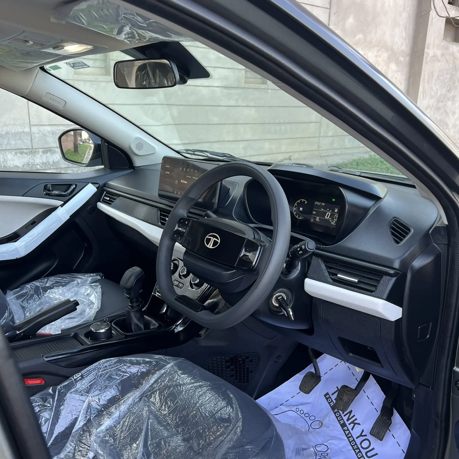 Interior of tata nexon ev facelift