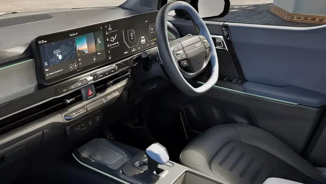 Syros interior steering