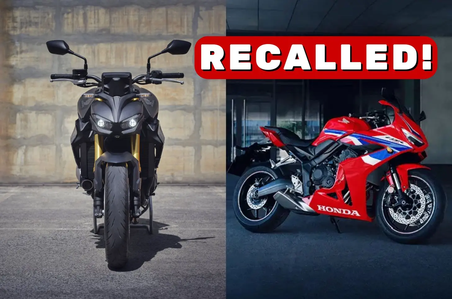 Honda has recalled the CBR650R and CB1000 Hornet SP