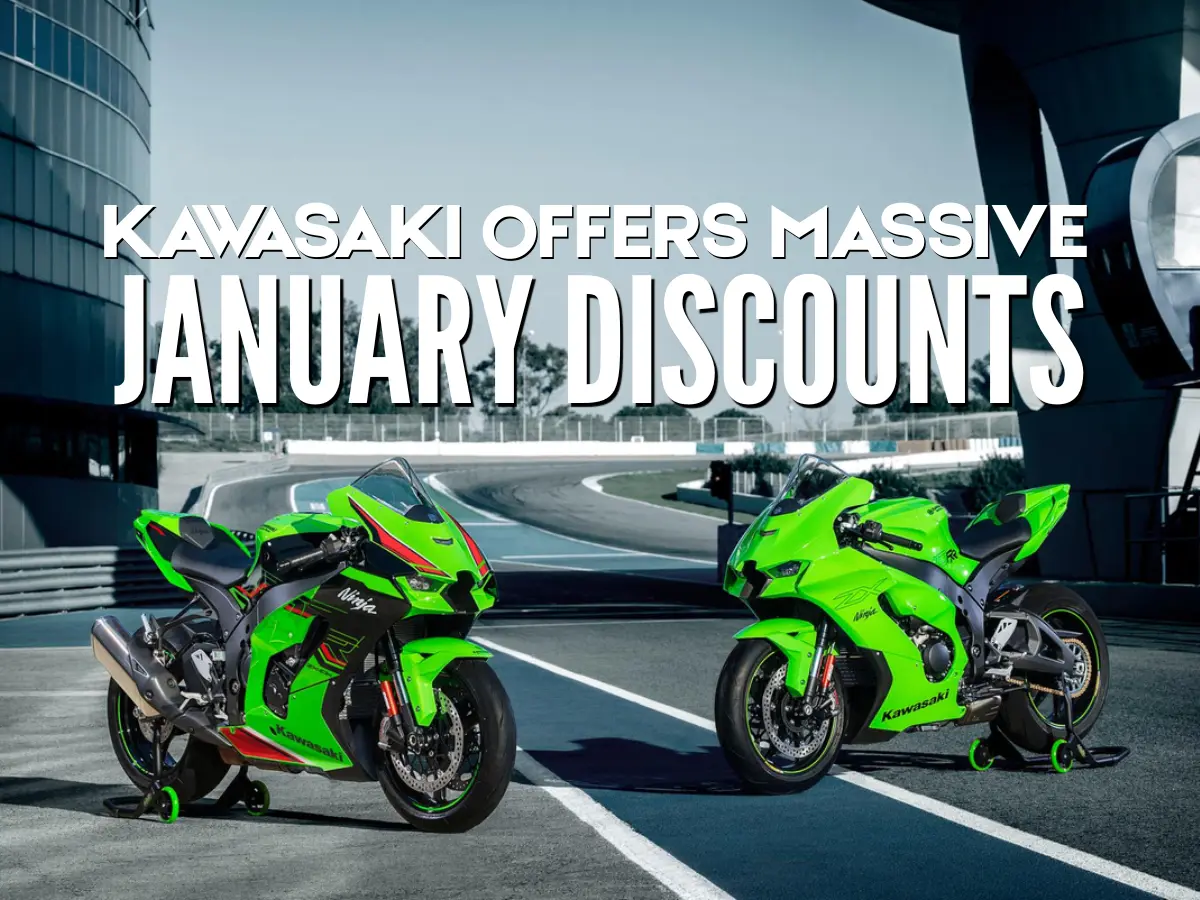 Kawasaki Offers Massive January Discounts