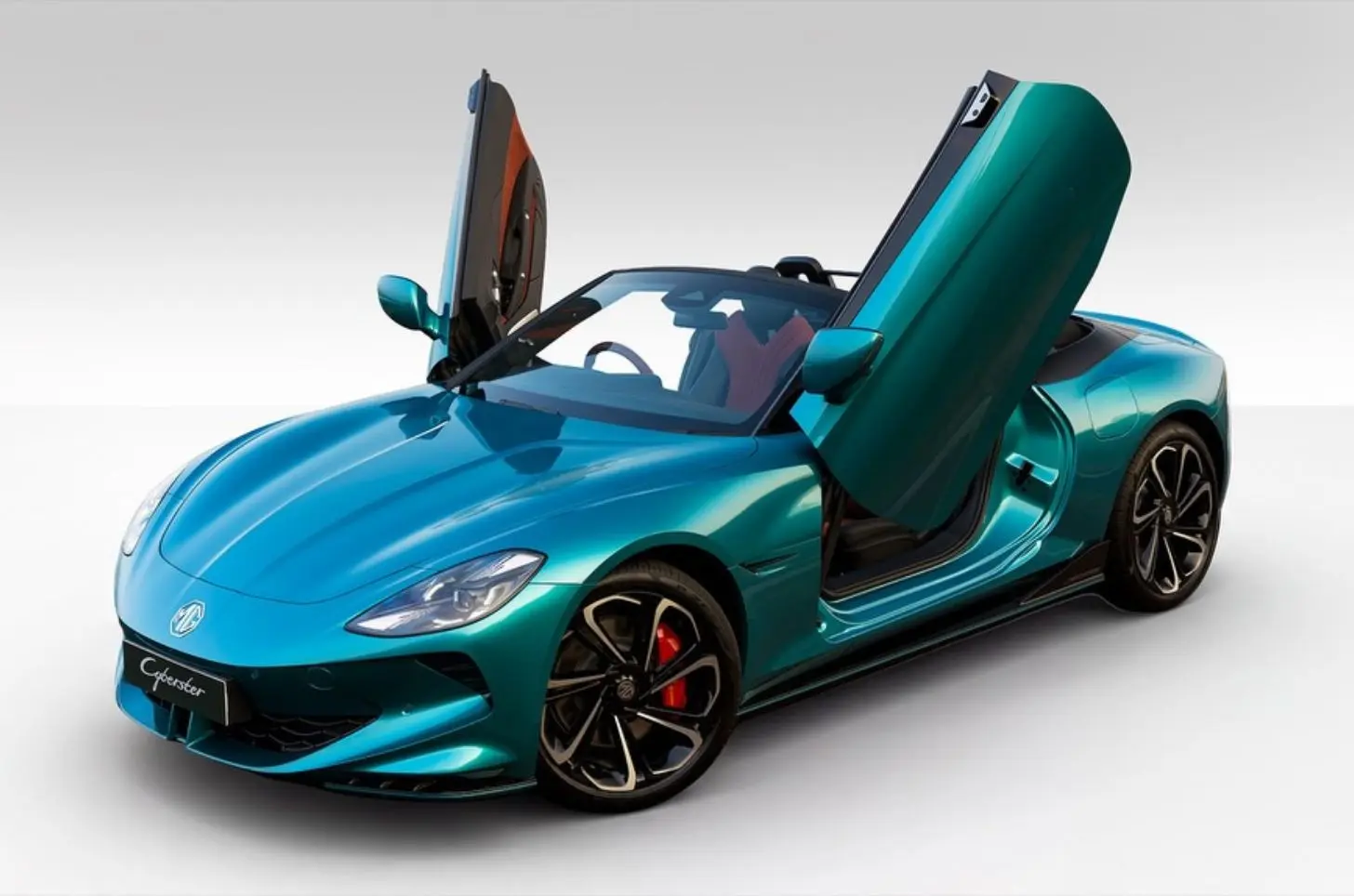 MG Cyberster Receives Irises Cyan