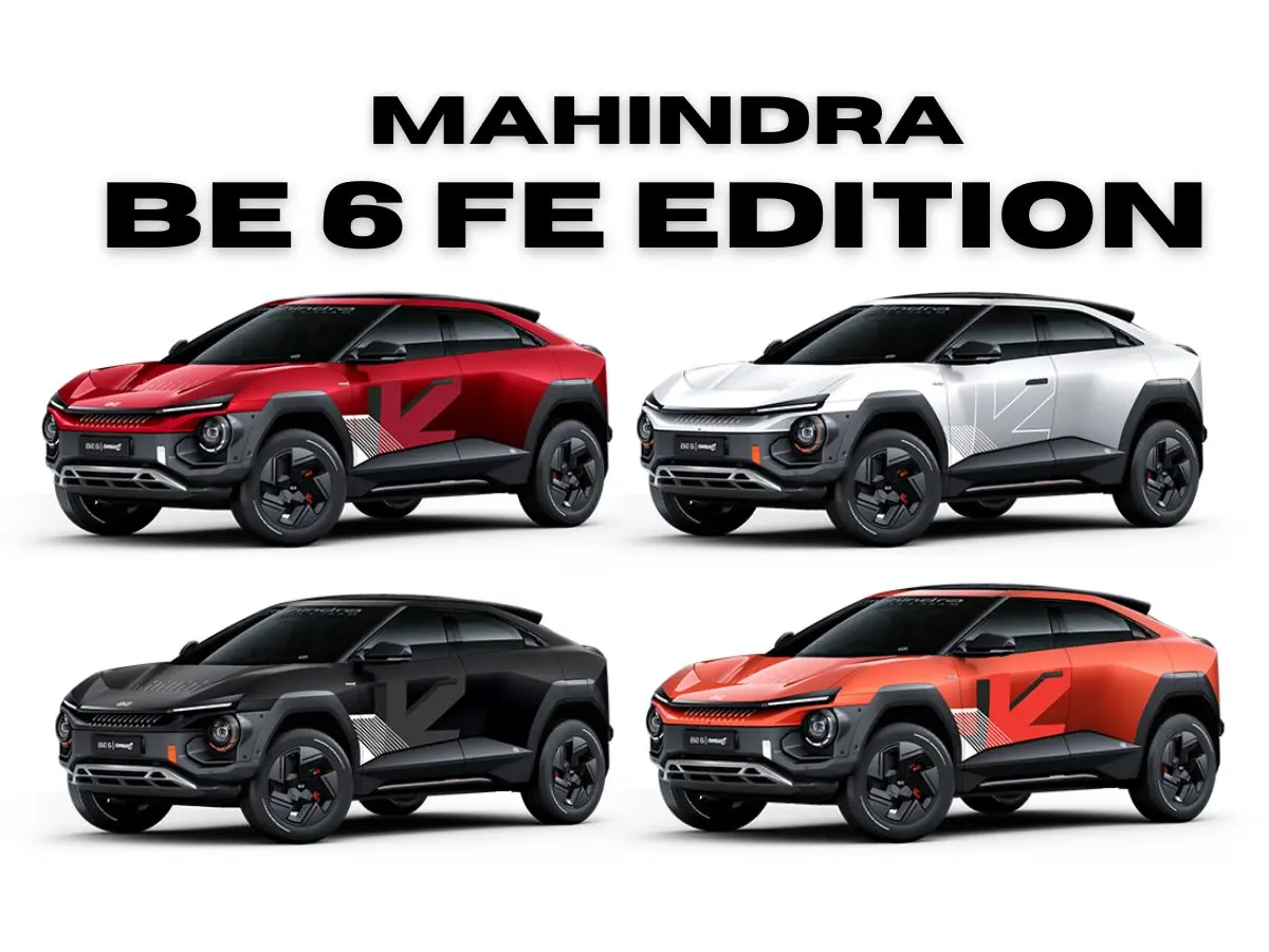 Mahindra BE 6 FE Edition colour options