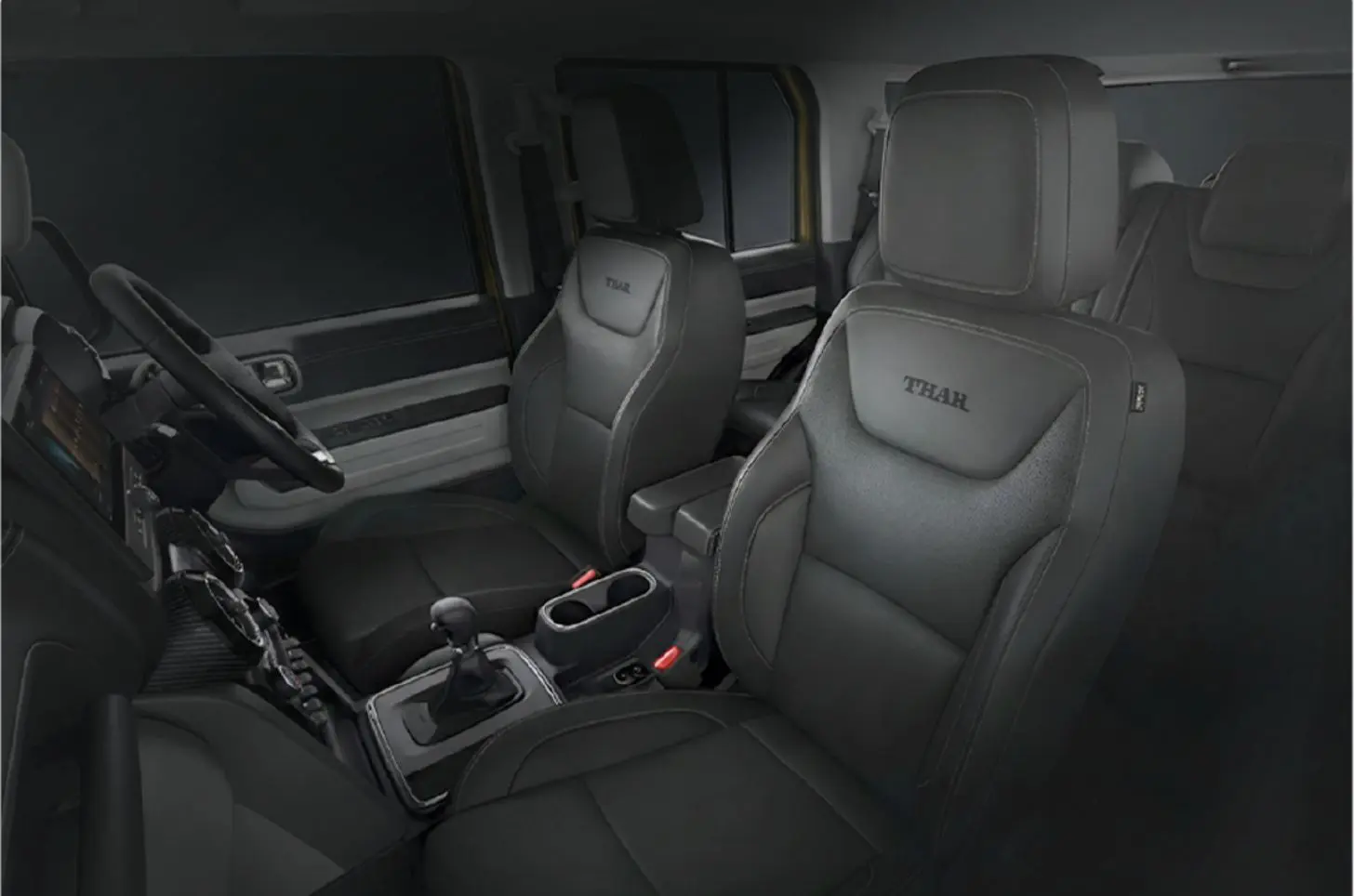 Mahindra Thar Roxx Star Edition interior