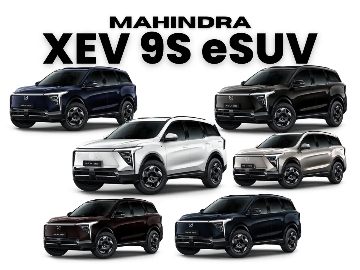 Mahindra XEV 9s eSUV color options
